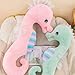 Uixxducc Seepferdchen Kuscheltier Plüschtier Stofftier, Weiches Kissen Geschenk für Kinder/Erwachsene (Grün, 50CM)