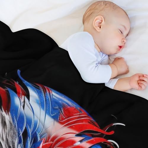 Manta de águila manta suave para sofá y cama textil funcional 5