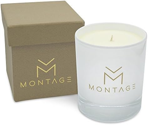 Sweet Orange Patchouli & Frankincense Soy Wax Candle in Gift Box- Zen- Meditation Aromatherapy Candle for De-Stress with 100% Pure Essential Oils-7OZ- 60Hrs-Handmade in Greece