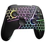 Détection de mouvement et fonction Turbo: La FUNLAB manette Switch Pro 2 est équipée d'un contrôle de mouvement précis et d'une fonction Turbo qui permet un tir continu, adaptée à divers types de jeux tels que les jeux de tir, les jeux de vol, etc