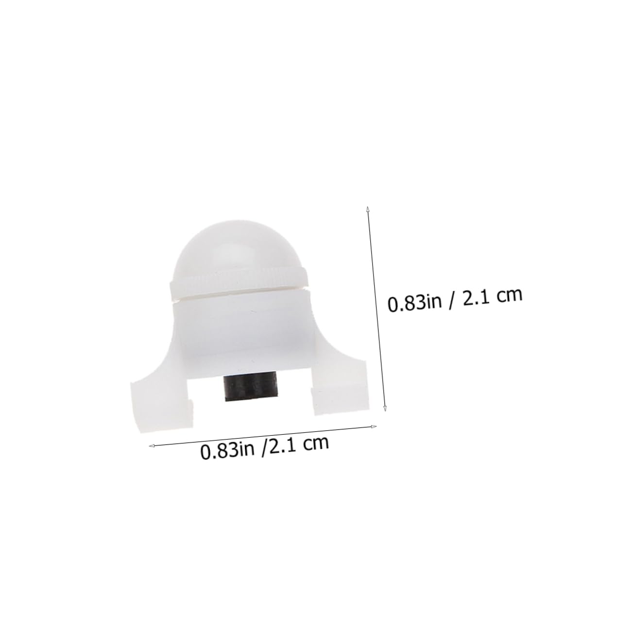 HEMOTON 12pezzi Led Fishing Alarm Lights Electronic Alarm for Outdoor Night Fishing Lightweight and Design Fish Bite