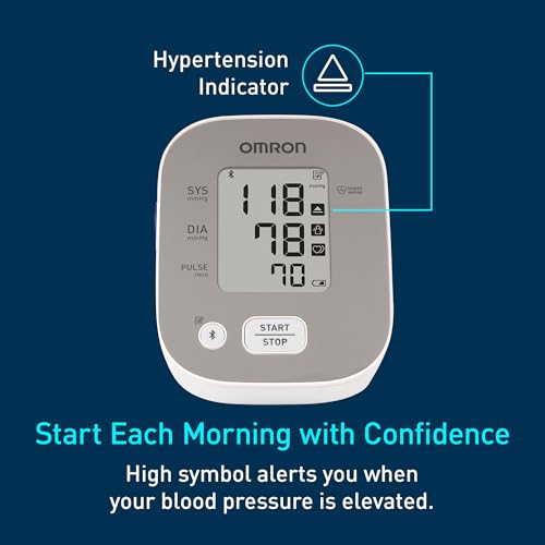 Image of OMRON Bronze Blood Pressure Monitor for Home Use & Upper Arm Blood Pressure Cuff - #1 Doctor & Pharmacist Recommended Brand - Clinically Validated - Connect App