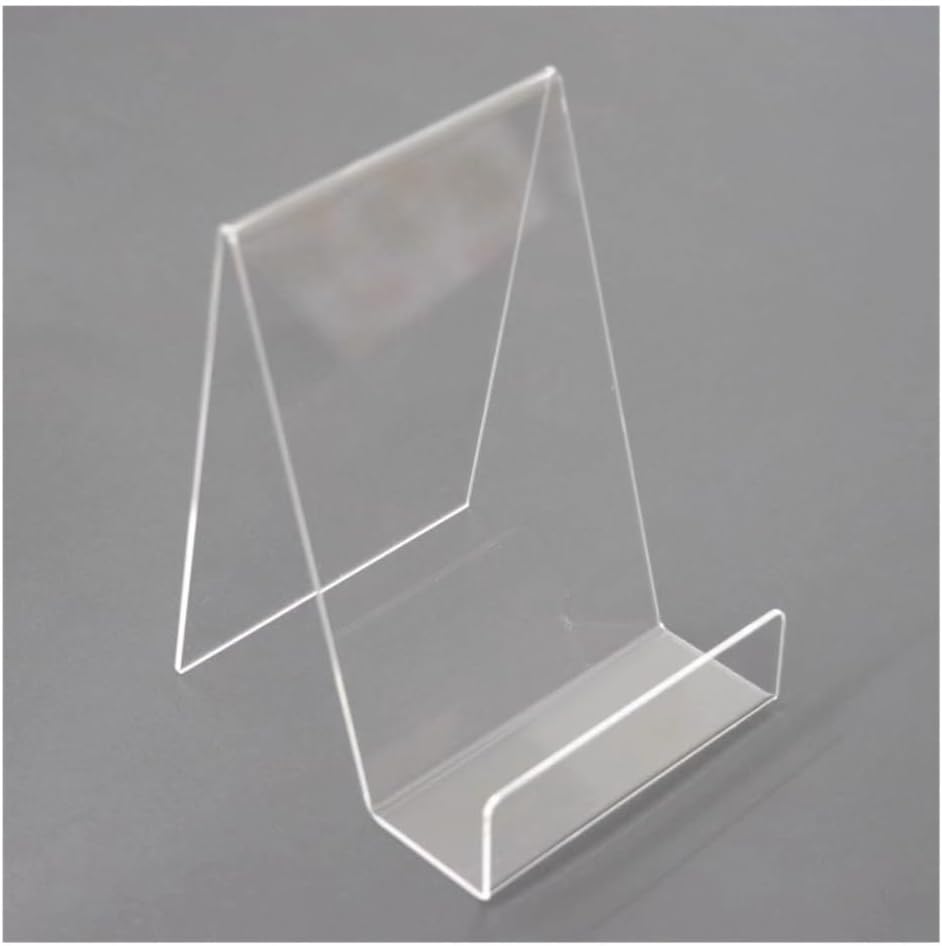 Cd Dvd Storage Table Vinyl Record Display Shelf Transparent Acrylic CD Album Standing Rack