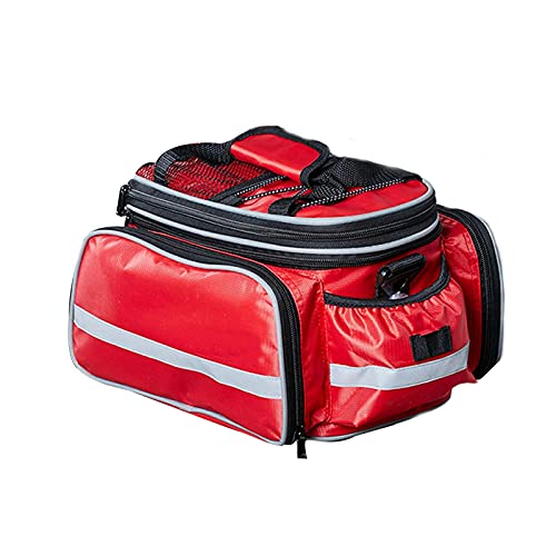 Sac de transport vélo arrière imperméable 25 l rouge L fini les sacs trempés