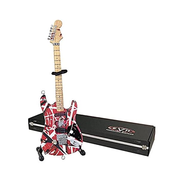 EVH-Minature-Guitars-EVH-Frankenstein-Mini-Replica-Guitar-Van-Halen-EVH001-Red-and-White