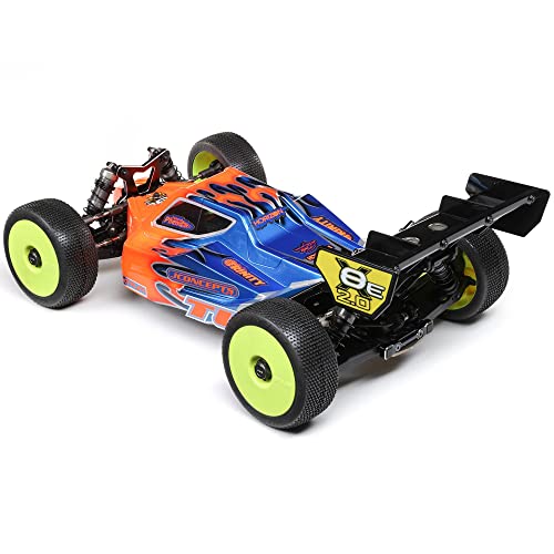 Team Losi Racing 8IGHT-X/E 2.0 Combo Race Kit1/8 4 Wheel Drive Nit/El Buggy TLR04012 samochód