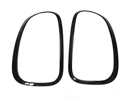 Atex Glossy Black Tail Light Lamp Trim Cover (Painted) For 2010-2016 Mini Cooper Countryman R60 #TOP1