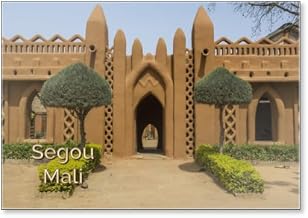 Bambara West Africa Sudano-Sahelian Mud Architecture Fridge Magnet