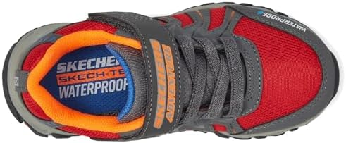 Skechers Kids Boy's Rugged Ranger-Hydro-Scout Sneaker, Charcoal/Red, 12 Little Kid | Image 1