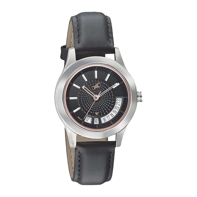 Montre analogique femme cadran marron montre-bracelet acier NN6165SL01