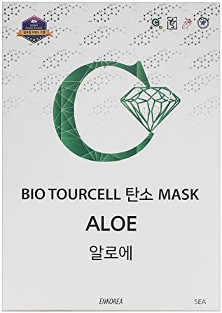 [DSM] ENKOREA BIO TOURCELL ALOE CARBONE Moisture Mask SHEET PACK ALOE