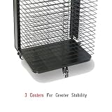 Suszarka Do Dzieł Sztuki Suszarka Do Farb 25 Półek Metalowy Stojak Do Przechowywania Dzieł Sztuki Stojak Do Suszenia Dzieł Sztuki Z Kółkami Idealny Do Użytku W Domu Lub W Klasie