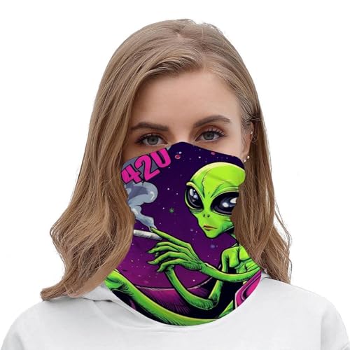 Neck Scarf Balaclava for Men, Seamless Breathable Face Cover Bandana Sun Protection Windproof Head Wrap