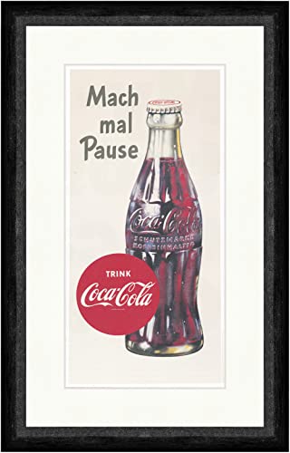 Affiche publicitaire Coca Cola Biller Antik décoration murale vintage Plakatwelt