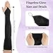 Fingerless Gloves Black Gloves Costume Opera Satin Glove Tea Party Glove for Women Elbow Length Long Arm Sleeve for Wedding Halloween Raven Cosplay Costume Gifts for Girls Daughter Mom Wife
