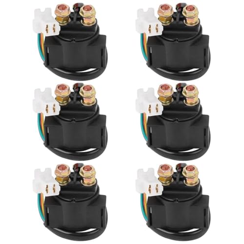 Relais de démarreur pour moto TRX250 solénoïde allumage TTR250 lot de 6