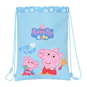 safta 612292855 Peppa Pig Baby Schlafsack flach Junior 26 x 34 x 1 cm, bunt