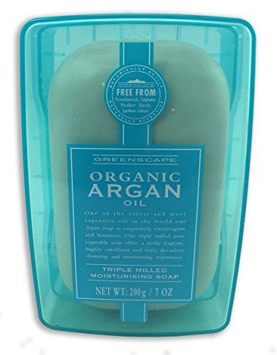Organic Argan Oil Large Luxury Soap Bar, 200 Gram