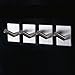 KES SUS 304 Stainless Steel Self Adhesive Towel Robe Hook and Self Sitck On Wall Hook Sticky Brushed Finish 4 Pieces, A7063-P4