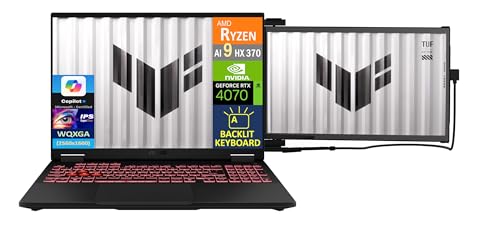ASUS TUF Gaming A16 Laptop Bundle with Duex Max DS Monitor