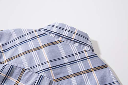 Image of Tronjori Boys' Short Sleeve Button Down Woven Shirt