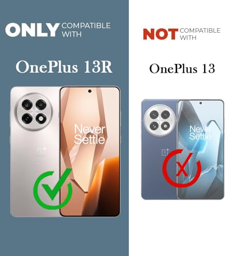 Image of Jkobi Back Cover Case for OnePlus 13R 5G (Textured Grip Design | Micro-Fiber Cloth Inside | Slim and Light Weight | Soft Touch and Feel | Black)