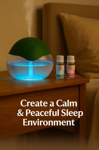 Image of Aroma Diffuser & Air Humidifier | 1.5L Capacity | Soothing LED Light | Aromatherapy for Home, Office, Spa | Covers 500 Sq.Ft | Essential Oil Diffuser for Relaxation