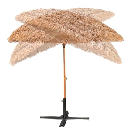Portable Beach Umbrella with Tilt Adjustment