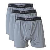 Chill Boys Performance Boxers 3 Pack - Cool, Soft, Breathable Mens Boxers. Luxury Moisture Wicking U