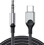 【Plug & Play】Zooaux Cavi Usb Type C Jack 3.5 può facilmente collegare un telefono/tablet/laptop senza una spina da 3.5mm che ha solo un jack type-c a un dispositivo di uscita audio, come cuffie/altoparlanti/car stereo/home stereo.