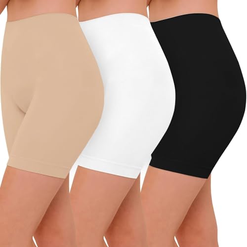 Slip Shorts for Under Dresses, Smooth Anti Chafing Shorts