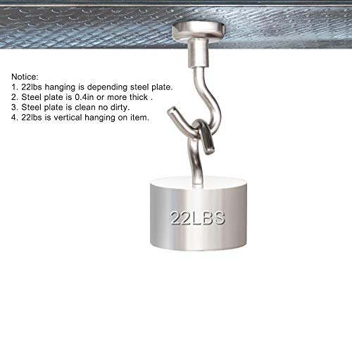 image for MHDMAG Magnetic Hooks Refrigerator, Cruise Ship Accessories, 22LBS Sup