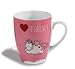 Produktbild NICI 41790 Theodor in Love Porzellantasse Einhorn Merry Heart Forever, 8 x 10 cm