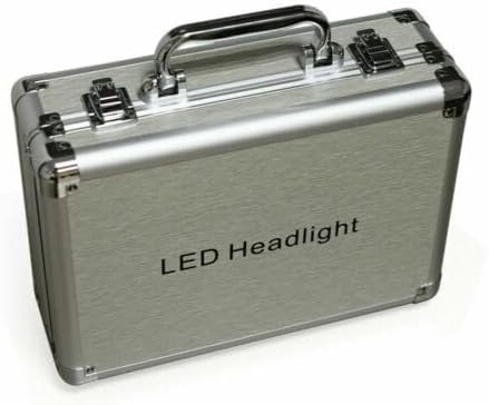 JD2700 7W Portable LED Lab Head Light Surgery Exam Head Lamp with Aluminum Box