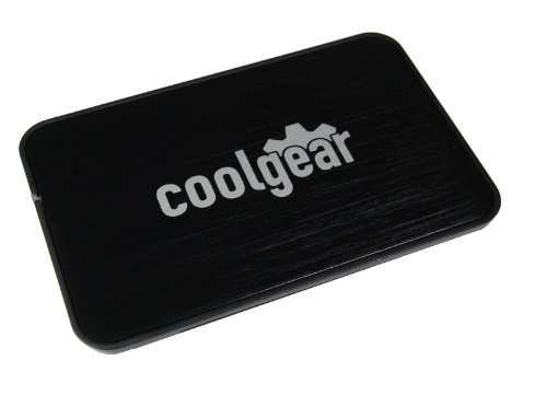 Caja externa USB 3.0 para disco 2.5 pulgadas negra miniatura 1