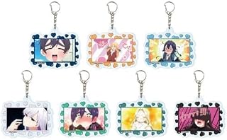 君のことが大大大大大好きな100人の彼女 09 [場面写イラスト] アクリルキーホルダー コンプリートセット 7個入りBOX