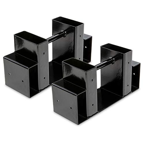 RightHand Adjustable Firewood Storage Bracket Kit – Sturdy Rack Holds