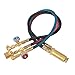 Gas Cutting Torch Assembly Welding Cutter Kit Accessories for CG1-30 Semi-Automatic Cutting Tools with Copper Connector and Rubber Hose