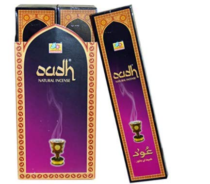 Home Goods Light 1 Pack Oudh Oud 15 Sticks Natural Incense Joss Handmade Premium Agarwood Scent