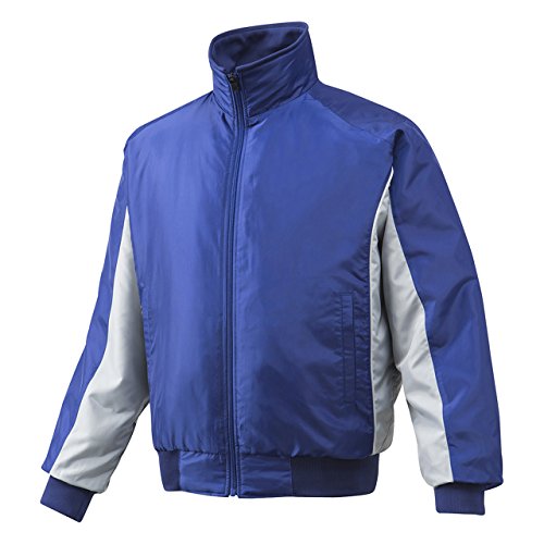 ミズノ ジュニア グラウンドコート 12JE5G22 16 パステルネイビー/シルバー 140