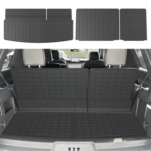 powoq Trunk Mat Compatible with 2018-2025 Ford Expedition/Lincoln Navigator 3rd Backrest Mat...