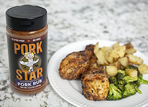 Bbq Pit Stop Pork Star Pork Rub - Exceptional Pulled Pork - 12.6 Ounce #TOP4