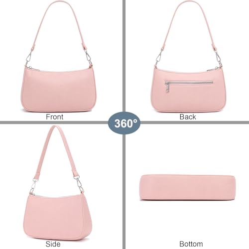 Image of Small Shoulder bag with 2 Removable Straps Cross Body Clutch Purse Handbag for Women