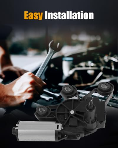 Image of ROADFAR Rear Windshield Wiper Motor for Mercedes-Benz for C320 2001-2005 | Fit For Mercedes-Benz For C240 2001-2005|For Mercedes-Benz For C320 2001-2005|OE 2038200542|2038204642|A2038204642|3 Pins