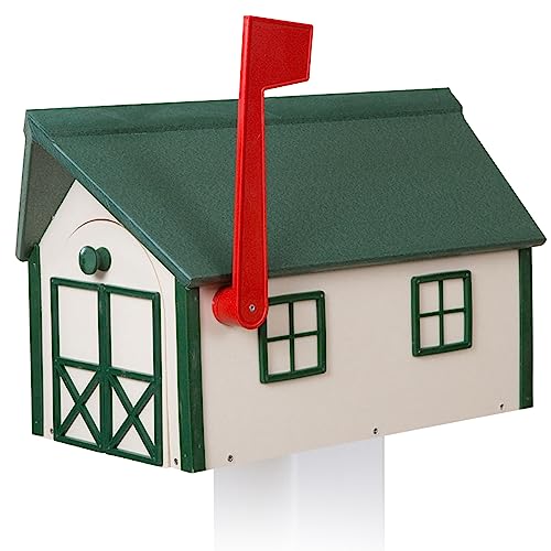 Peaceful Classics Poly Mailbox – Weather-Resistant Outdoor Mailbox