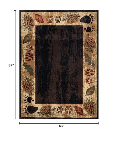 Tapete Mayberry Rug 5'3" x 7'3" Marrón Nature miniatura 2