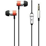 Premium Sound Braided Cable Headset Mic Wood Trim Earbuds Earphones for T-Mobile Alcatel One Touch...