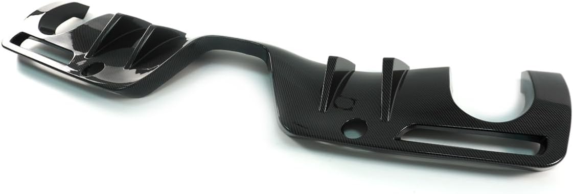 Rear Diffuser AG Style for Toyota Supra 2020-2024 A90 A91 Add-on Rear Lower Bumper Diffuser Lip Spoiler Splitter ABS Plastics (Carbon Fiber Paint)