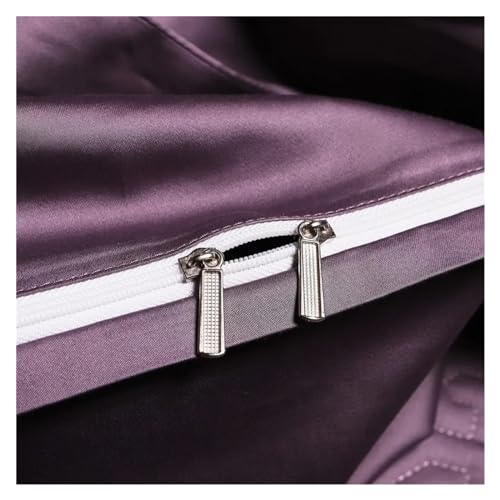 Housse de Couette en Coton Égyptien 1000TC Luxe Queen King - 5