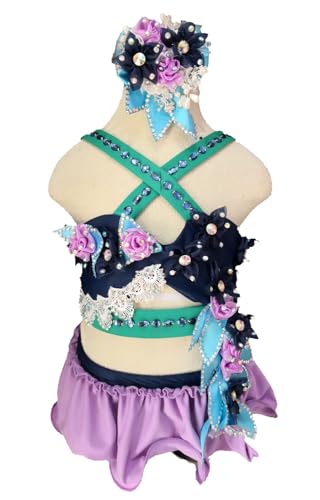 Image of Jenniferwu Two-Pieces Girls Swimsuit Beauty Toddler Swimwear Pageant Bikini Set